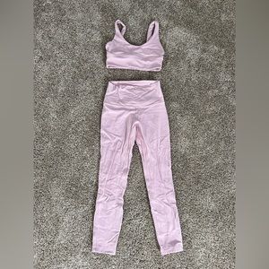Lululemon Align Set- Pink Peony